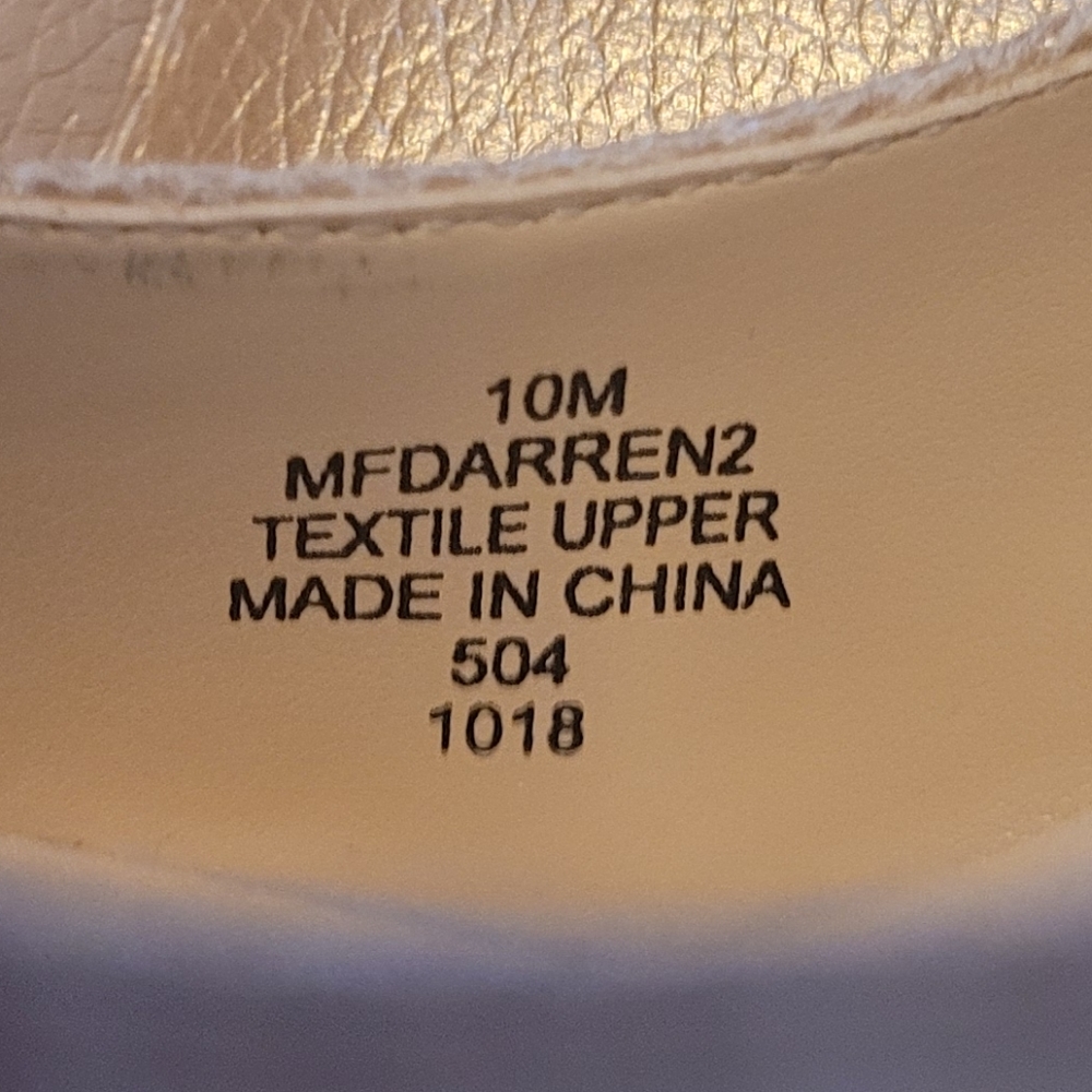 NWOT Marc Fisher Darren 2 Heels, Natural, ~9.5 - Picture 5 of 5
